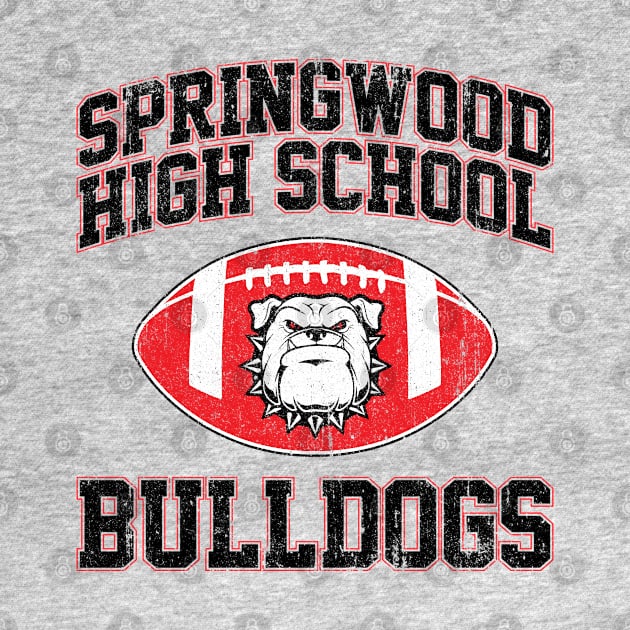 Springwood High School Bulldogs Football (Variant) by huckblade